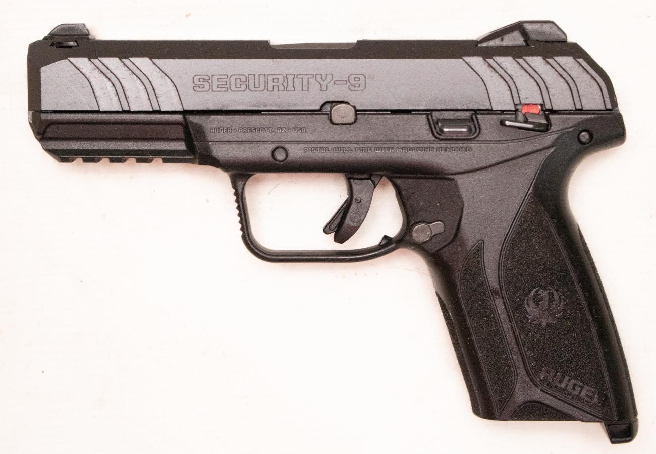 RUGER Security-9 9mm Police Trade-In Semi-Auto Pistol (Magazine Not Included)